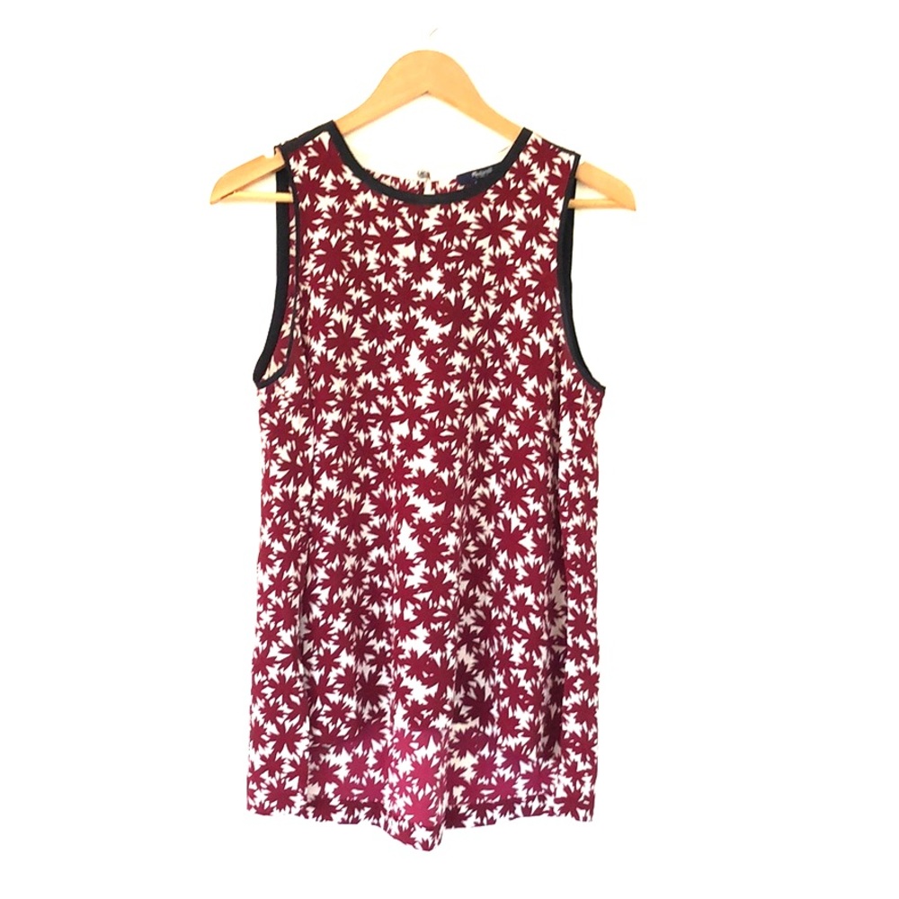 🐞 Madewell silk trapeze tank